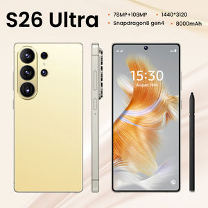 هاتف ذكي S26 Ultra جديد لعام 2026 بنظام أندرويد 15 وشبكة 5G LTE، ذاكرة 22 جيجابايت + 2 تيرابايت، شاشة عالمية 6.8 بوصة بتردد 144 هرتز، كاميرا 108 ميجابكسل، شحن سريع 65 واط، شاشة كبيرة - Product Image 2