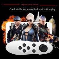 Inalámbrico para controlador Bluetooth VR con Selfie Hot Model Mobile Video Playback Remote & Game Wheel Función de dirección