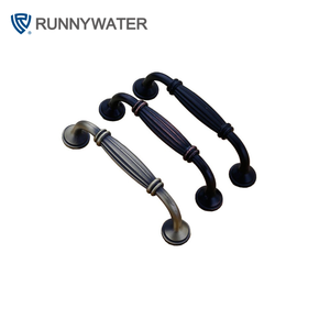 مقابض خزائن عصرية مقاس 3 بوصات بلون أسود عتيق، مقابض أدراج رائجة البيع لأثاث المطبخ - Product Image 2