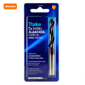 Foret universel en carbure Ttake Ta1004, revêtement Nano TiAlN, forets en carbure 5Xd - Product Image 2
