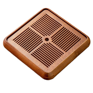 Natural wooden <b>tea</b> tray, solid wood <b>tea</b> table, home use, drainable, <b>light</b> luxury <b>tea</b> table, small water storage wooden <b>tea</b> - Product Image 4
