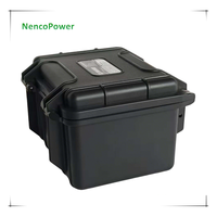 بطارية NencoPower 12.8 فولت 60 أمبير في الساعة للاستخدام الخارجي، بطارية LiFePO4 للمركبات الترفيهية والطاقة الشمسية والألواح الشمسية والتخييم
