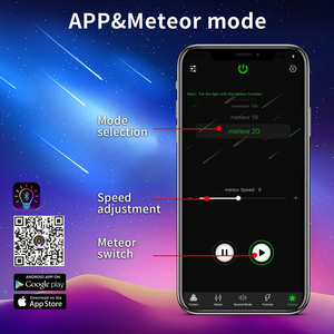 Kit d'éclairage à fibre optique à effet météore pour <span class=keywords><strong>voiture</strong></span>/cinéma maison Kit d'éclairage à fibre optique pour étoiles filantes au plafond - Product Image 5