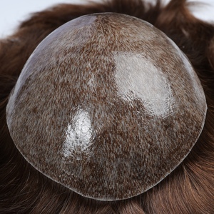 Pelucas de Cabello Humano con Base de Silicona Completa para Mujer, Sistema de Cabello con Toupee, Toupee para Mujer, Hecho a Medida en Fábrica - Product Image 3