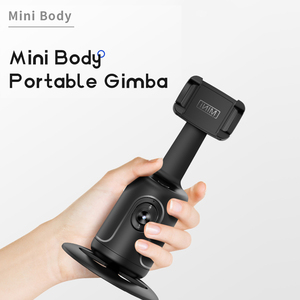 Nouveau mini stabilisateur <span class=keywords><strong>de</strong></span> cardan <span class=keywords><strong>de</strong></span> <span class=keywords><strong>suivi</strong></span> du visage, accessoires trépied pour téléphone, Rotation à 360 degrés, enregistrement Photo intelligent AI, Vlog et vidéo - Product Image 4