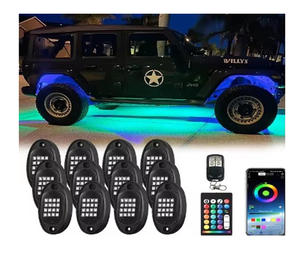 General Automobile Feu de signalisation anti-collision RGB LED rock Light indicateur de clignotant coloré - Product Image 1