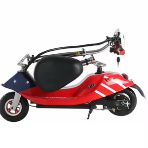 สกู๊ตเตอร์ไฟฟ้าแบบมีที่นั่ง แบตเตอรี่ตะกั่วกรด 24V 12Ah พับได้ สำหรับผู้ใหญ่เดินทาง - Product Image 4