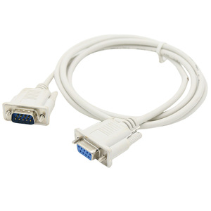 Db9 Male To Female Serial <b>Cable</b> Rs232 9 Pin Connector Data <b>Cable</b> For Com Port Communication - Product Image 1
