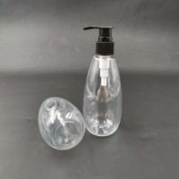 Grosir botol sampo plastik kosong dalam desain unik untuk botol perawatan rambut dan botol Gel mandi tubuh