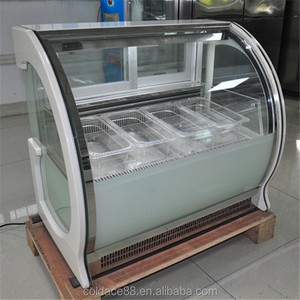 Gelato Tủ Lạnh Trưng Bày Kẹo Kem Que Tròn - Product Image 2