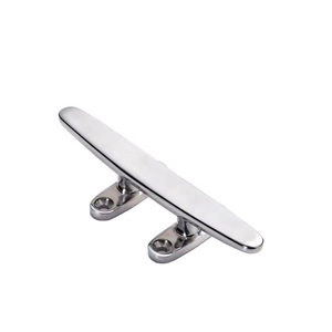 Acier inoxydable 316 Marine Dock Corde D'amarrage Bitt Silhouette Basse Taquet 100mm(4 Pouces) Navire Kayak Yacht Bateau Matériel Accessoires - Product Image 3