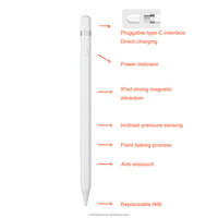 Stylet numérique actif à attraction magnétique pour tous les appareils capacitifs, en métal et plastique, avec rejet de la paume et détection d'inclinaison
