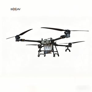Drone pulvérisateur agricole d'occasion pour la pulvérisation des cultures, hélicoptère agricole télécommandé, UAV commercial alimenté par batterie - Product Image 5