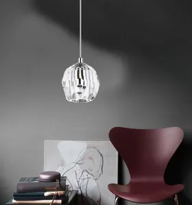 Заводская распродажа, современная кухонная подвеска, декоративная Подвесная лампа с хрустальным шаром G9, Подвесная лампа для кухни