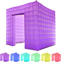 360 fotomatón inflable personalizado tienda de cabina de fotos portátil Navidad inflable publicidad al aire libre inflables