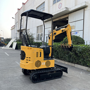 Mini-excavatrice sur chenilles Ez 12, économique en énergie, pour le nivellement des terrains - Product Image 1