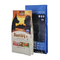 Prix de gros taille personnalisée 2.5kg emballage alimentaire pour animaux de compagnie sac en aluminium avec fermeture éclair pour chiens cochons oiseaux lapins et nouilles