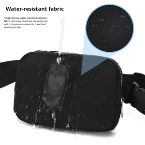 Unisex Outdoor Sports Waterproof Mobile Phone Waist & Chest Bag Nylon <b>String</b> Closure Fashion Yoga - Product Image 5