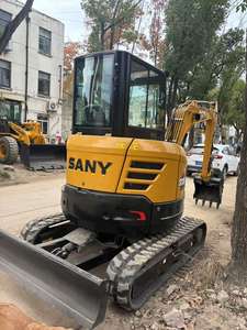 Mini-excavatrice Sany 35U sur chenilles, 3,5 tonnes, micro-pelle, tracteur, Chinere SY35U, excavatrice d'occasion à vendre - Product Image 3