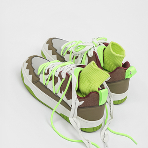 Fabricants de baskets personnalisées <span class=keywords><strong>pour</strong></span> petites commandes, chaussures de course <span class=keywords><strong>pour</strong></span> hommes, baskets <span class=keywords><strong>pour</strong></span> femmes, style de marche, chaussures de travail, vente en gros, grande taille, printemps - Product Image 4