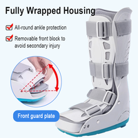 Orthèses gonflables pour la marche, bottes de marche pour la cheville (entorse et fracture), support respirant, fixation médicale, bottes de maintien.