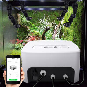 Dispositivo de riego automático WD-01DE con temporizador inteligente, control remoto por WiFi, riego por goteo para plantas, uso en jardín exterior. - Product Image 3