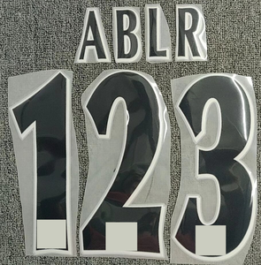 Matériau en velours Premier 1996-07 Flock Soccer BECKHAM RONALDO HENRY <span class=keywords><strong>BERGKAMP</strong></span> SHEARER CANTONA Numéro d'estampage à chaud - Product Image 1