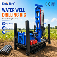 Machine de forage directionnel horizontal miniature BDM-200T, équipement de forage de puits d'eau, diamètre 200 mm, profondeur maximale 200 m, alimentation diesel