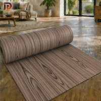 Panneaux muraux 3D en pierre artificielle ultra-mince et flexible, imitation veinure de bois jaune moderne, effet travertin, imperméables et ignifuges, pour intérieur/extérieur