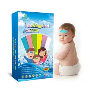 New Design Cooling patches CE approved fever cooling gel quick effect Menthol Cooling Patch