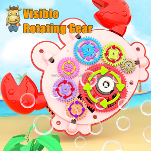 Điện bánh bong bóng máy ảnh Đồ chơi hình con cua bong bóng máy đồ chơi trẻ em ngoài trời nước xà phòng đồ chơi và âm nhạc - Product Image 2