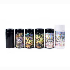 ขวดแก้วโฮโลแกรม Beyoulabs พร้อมฝาพลาสติก ภาชนะบรรจุเครื่องสำอาง ลายกราฟฟิตี UV รูปหัวใจ ดาว ลวดลายขนมหวาน - Product Image 4