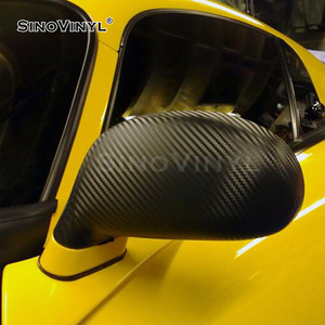 SINOVINYL Filme Vinílico Adesivo Preto de Fibra de Carbono <span class=keywords><strong>3D</strong></span> de 180 Microns para Envelopamento de Carros - Product Image 4