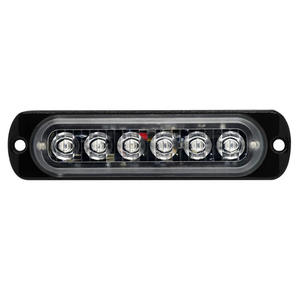 Feux de signalisation d'urgence 6 LED 12V-24V, lampe de signalisation de sécurité, clignotant, grille, lumière d'avertissement extérieure pour voitures et camions - Product Image 1