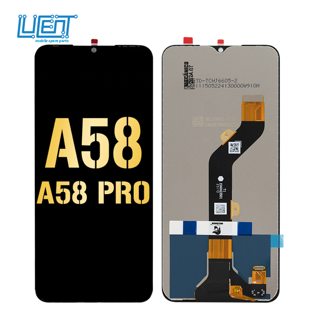 Original Lcd for Itel A58 Lcd for Itel A58 Pro Screen Wholesaler Price for Itel A58 Screens Display