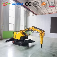 Robot de démolition hydraulique diesel pour travaux de construction lourde