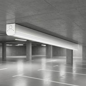 Modern LED Batten Light 5FT 5000K Daylight IP20 Surface Mount Aluminum Alloy Warehouse Lighting 120lm/W 50000H Lifespan - Product Image 1