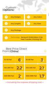 Remould ถุงเท้ากีฬาโลโก้ออกแบบได้ตามต้องการของขวัญไม่แพงสำหรับผู้ชายถุงเท้าลูกเรือออกแบบได้ตามต้องการยี่ห้อ jacquard - Product Image 5