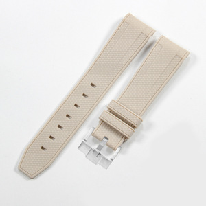 2025 correa de reloj de goma de silicona blanca de lujo Premium nuevo estilo para correa de repuesto AP para GA2100 <span class=keywords><strong>Audemars</strong></span> Smartwatch - Product Image 5
