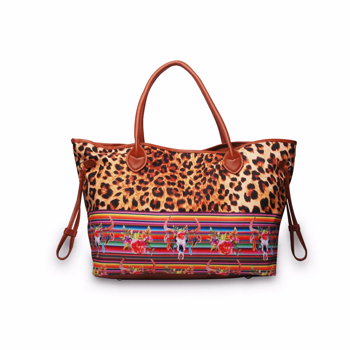 กระเป๋าผ้าใบเสือดาวสำหรับผู้หญิง,กระเป๋าถือช้อปปิ้งสำหรับผู้หญิงคลังสินค้าในสหรัฐอเมริกา DOM-1021226