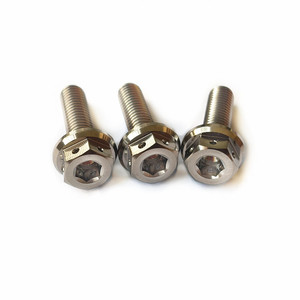 Gr5 Titan Bu Lông M5 * 20Mm Nhà Máy Giá Mặt Bích Bu Lông Chất Lượng Cao <span class=keywords><strong>Hex</strong></span> Đục Lỗ Vít - Product Image 5