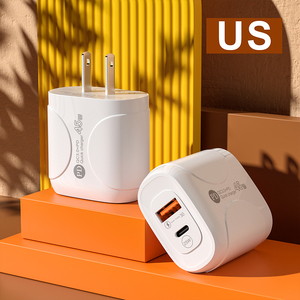 Cargador de pared USB con enchufe EU/US/UK/JP/AU Tipo C, Cargador rápido para Caricatore iPhone, cargador de 25W, cargadores Para Celular - Product Image 4