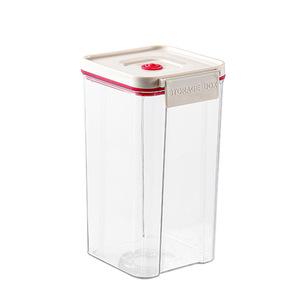 Rõ Ràng Nhựa Ngũ Cốc Tiết Kiệm Hộp <span class=keywords><strong>Container</strong></span> Với Nắp Kín Thực Phẩm Lưu Trữ <span class=keywords><strong>Container</strong></span> Cho Nhà Bếp - Product Image 6