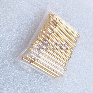 Sonde de test plaquée or P189 E, pointe conique parapluie, broche à ressort 3,16 mm, pièce d'instrument haute intensité - Product Image 2