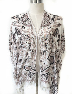 High Quality Super Soft beach <strong>cover</strong> <strong>up</strong> custom designs 100% Rayon <strong>Kimono</strong> - Product Image 1