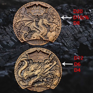 Dados Mágicos de Dragón Arcoíris, Dados Metálicos para Juegos de Rol, Ruleta, Dados DND - Product Image 3