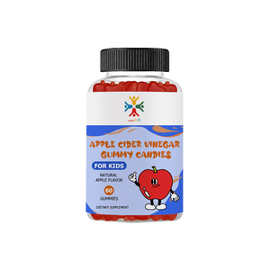 Gummies au vinaigre de cidre de pomme OEM ODM avec vitamine B12, vinaigre de cidre de pomme naturel pour la gestion du corps, gummies digestifs sains - Product Image 1