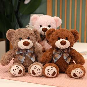 Ours en peluche personnalisés de haute qualité avec doublure en maille, fournisseur certifié sûr <span class=keywords><strong>pour</strong></span> anniversaires et cadeaux, OEM/ODM et faible MOQ - Product Image 1