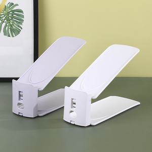 Wholesale <b>Shoe</b> Rack Organizer <b>Saves</b> <b>Space</b> Double-Layer Adjustable Tray Cabinet With Layered Partitions for Organizing - Product Image 5