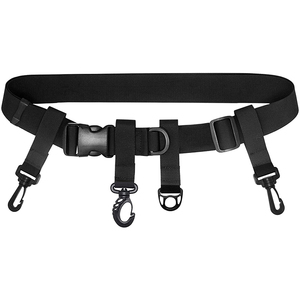 Ceinture de pêche réglable pour hommes, la meilleure ceinture de pêche à la mouche avec anneau en <span class=keywords><strong>D</strong></span> et crochet, outils de pêche en plein air - Product Image 1